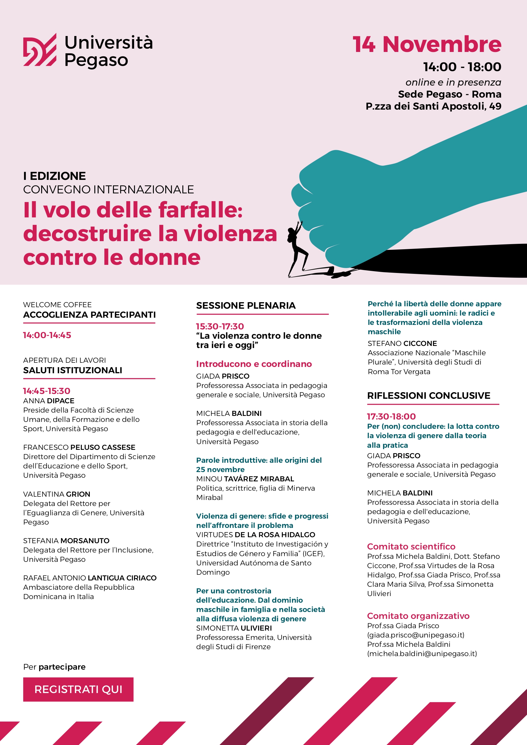 First Edition of the International Conference “The Flight of the Butterflies: Deconstructing Violence Against Women”