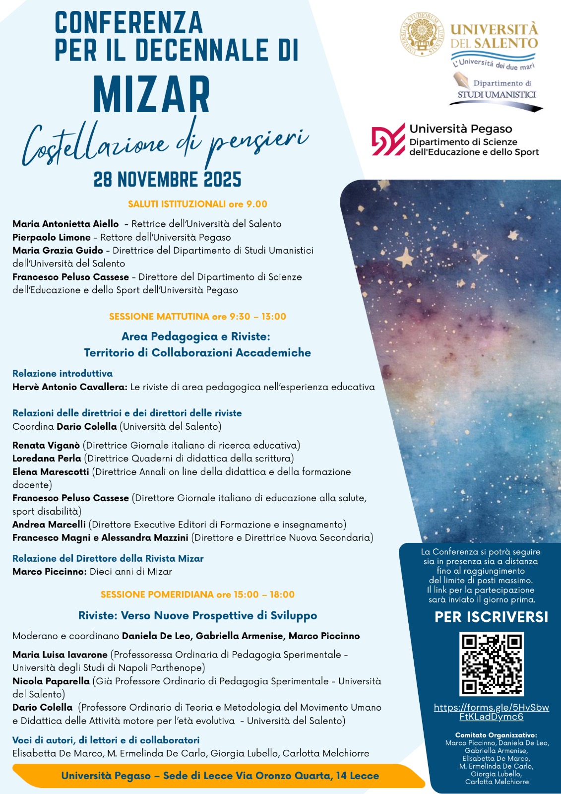 Conference for the 10th Anniversary of MIZAR – A Constellation of Thoughts